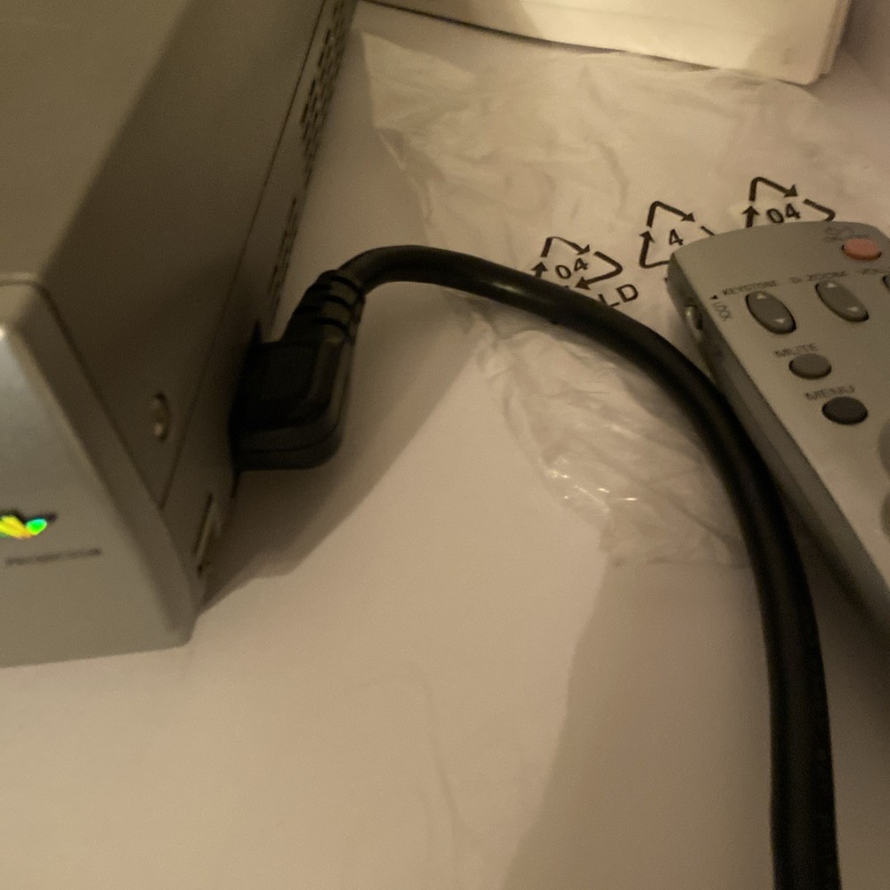 Sanyo Multimedia Projector Model PLC-SW15 Tested Works