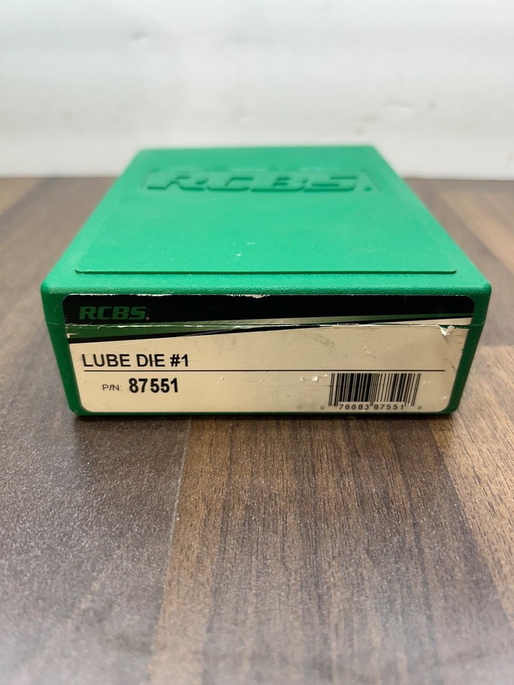 RCBS Lube Die #1 87551