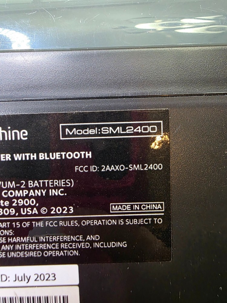 The Singing Machine SML2400 Groove