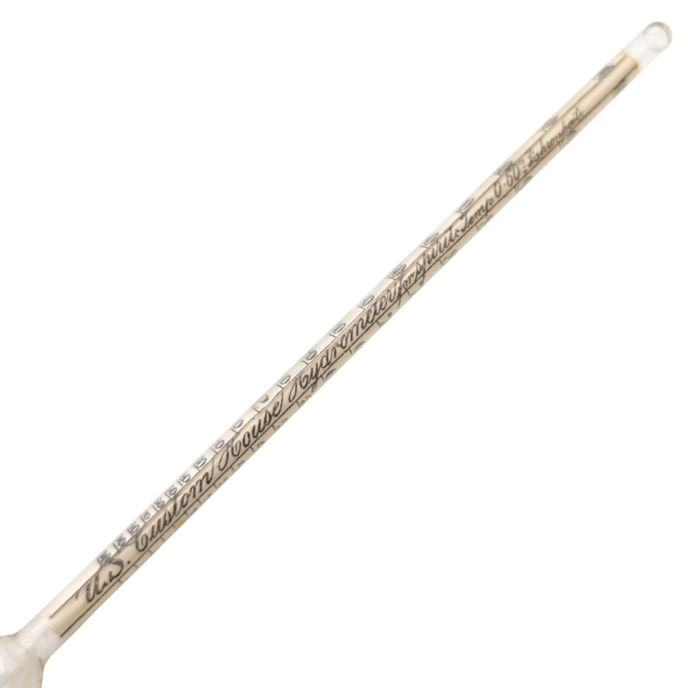 Antique US Custom House Distillers Hydrometer