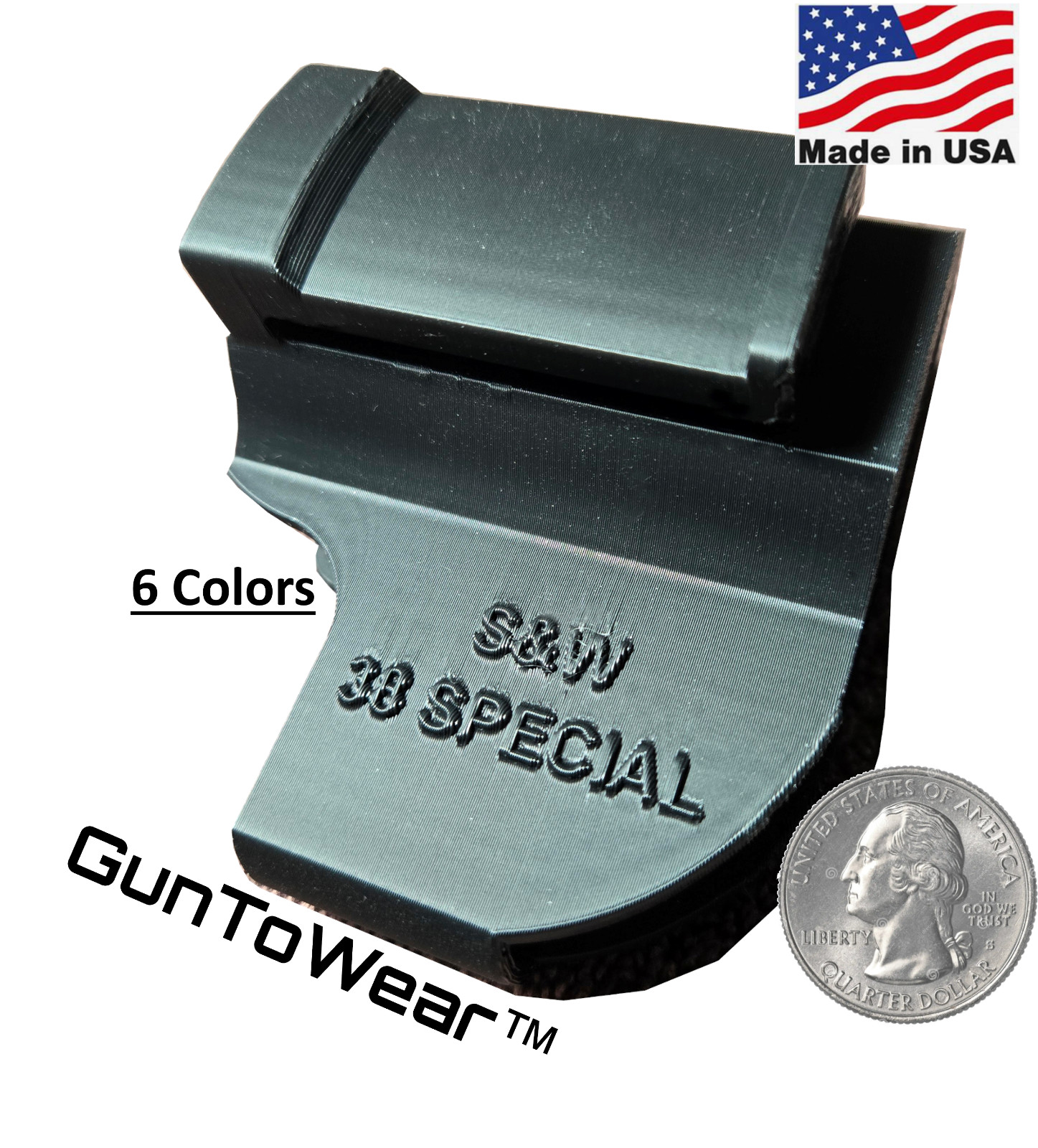 Holster for S&W 38 Spl. Airweight 442 642 J frame IWB In Waistband Conceal Carry