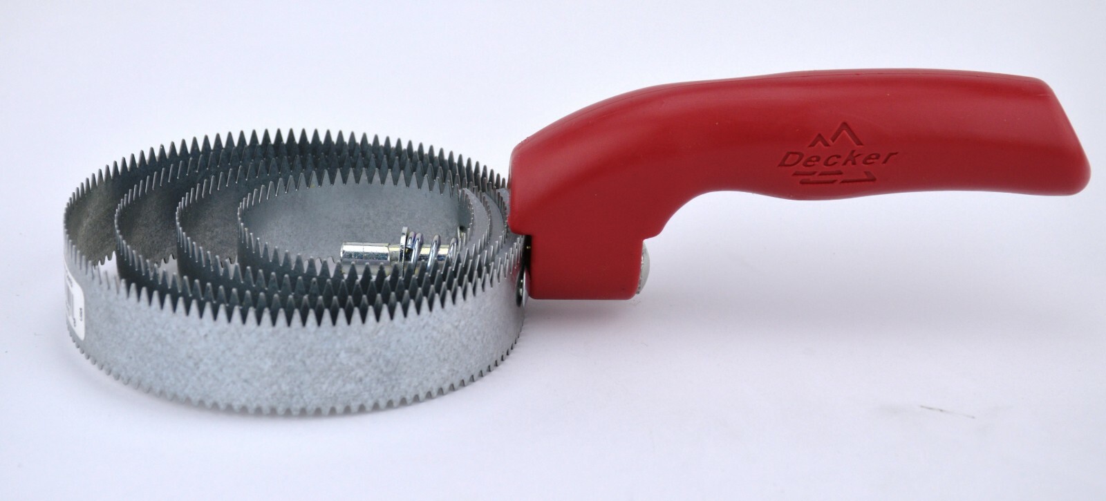 Decker Curry Comb 15-S Spiral Reversible Curry Comb, Steel, Choice of Colors