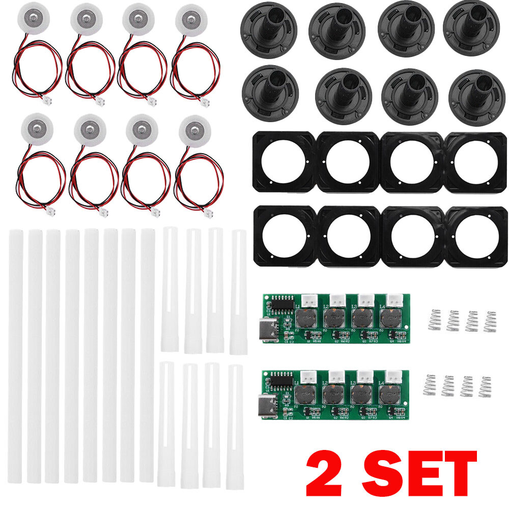Type-C Humidifier DIY Kits Ultrasonic Mist Maker Driver Circuit Board 4 Atomizer
