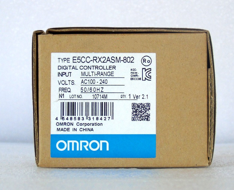OMRON E5CC-RX2ASM-802 Temperature Controller E5CCRX2ASM802 New In Box #