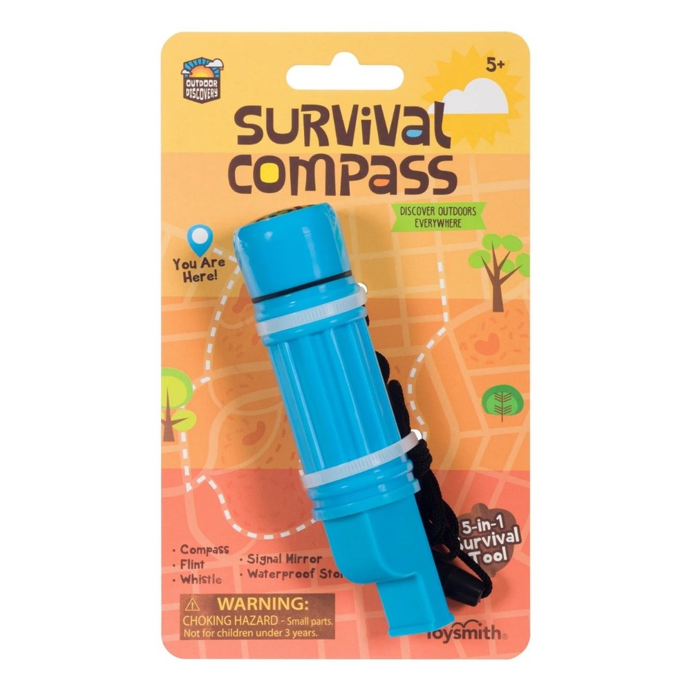 Outdoor Discovery Survival Compass - Durable Waterproof Navigation Tool with