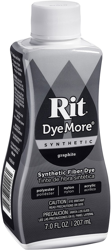 Rit Dye More Synthetic 7oz Graphite