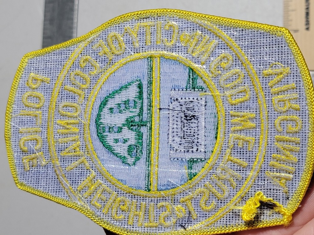 GGb2 Police patch Virginia Colonial Heights