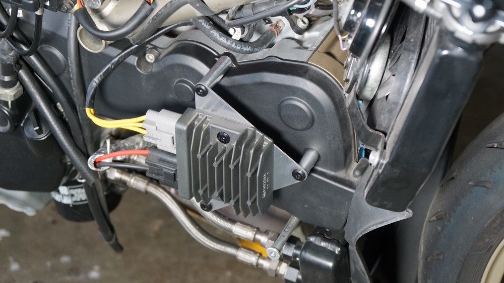 Ducati 848 1098 1198 Voltage Regulator Relocation Bracket