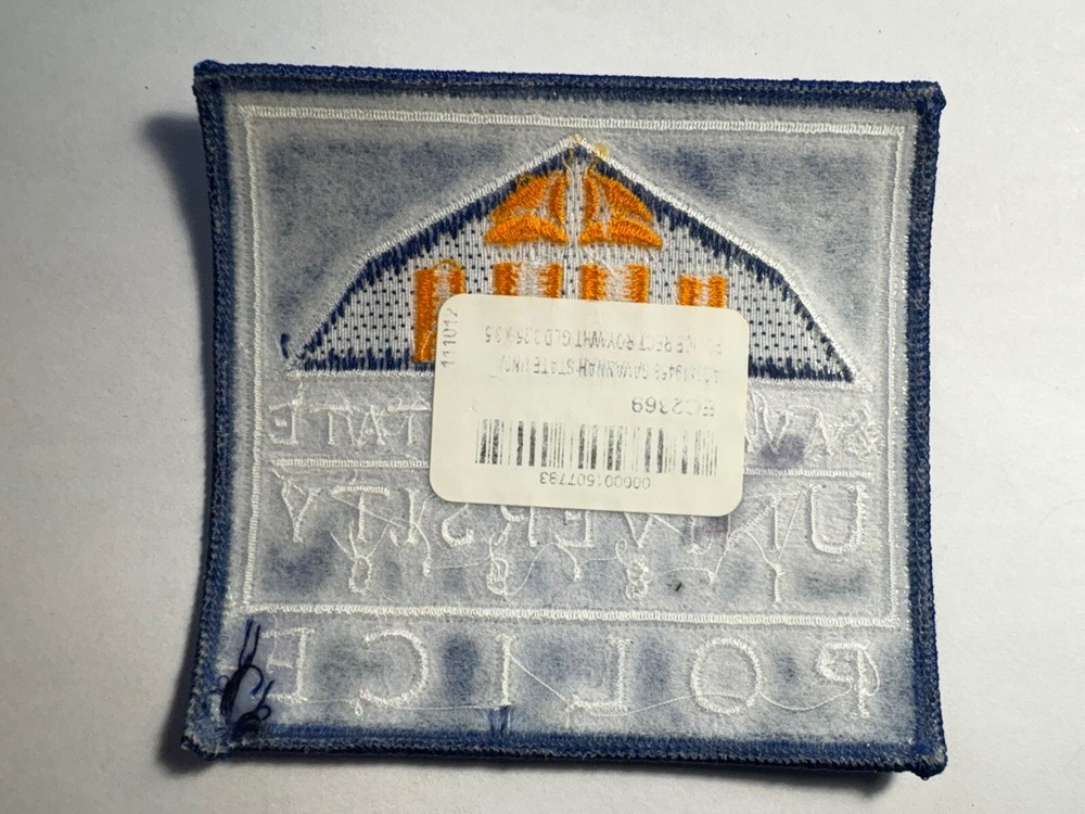 Savannah State University Police Patch