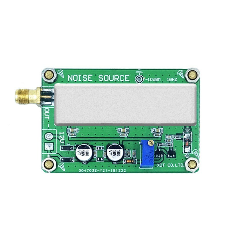 0-1GHz RF Noise Source White Noise Generator Module Simple Spectrum Tracking 12V