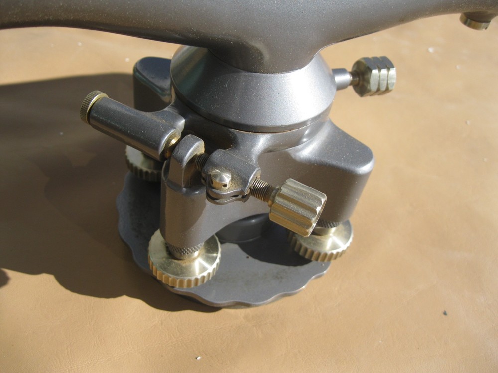 Vintage Brunson Dumpy Level Model 45 with Wood Case
