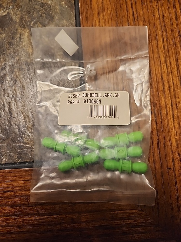 PSE Riser Dumbbell Dampeners Green 6pk