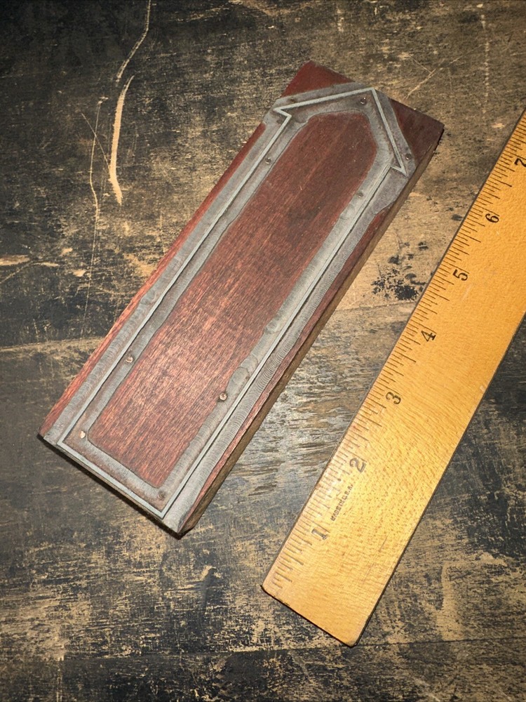 Printing Block Large Arrow Pointing 6 Inch