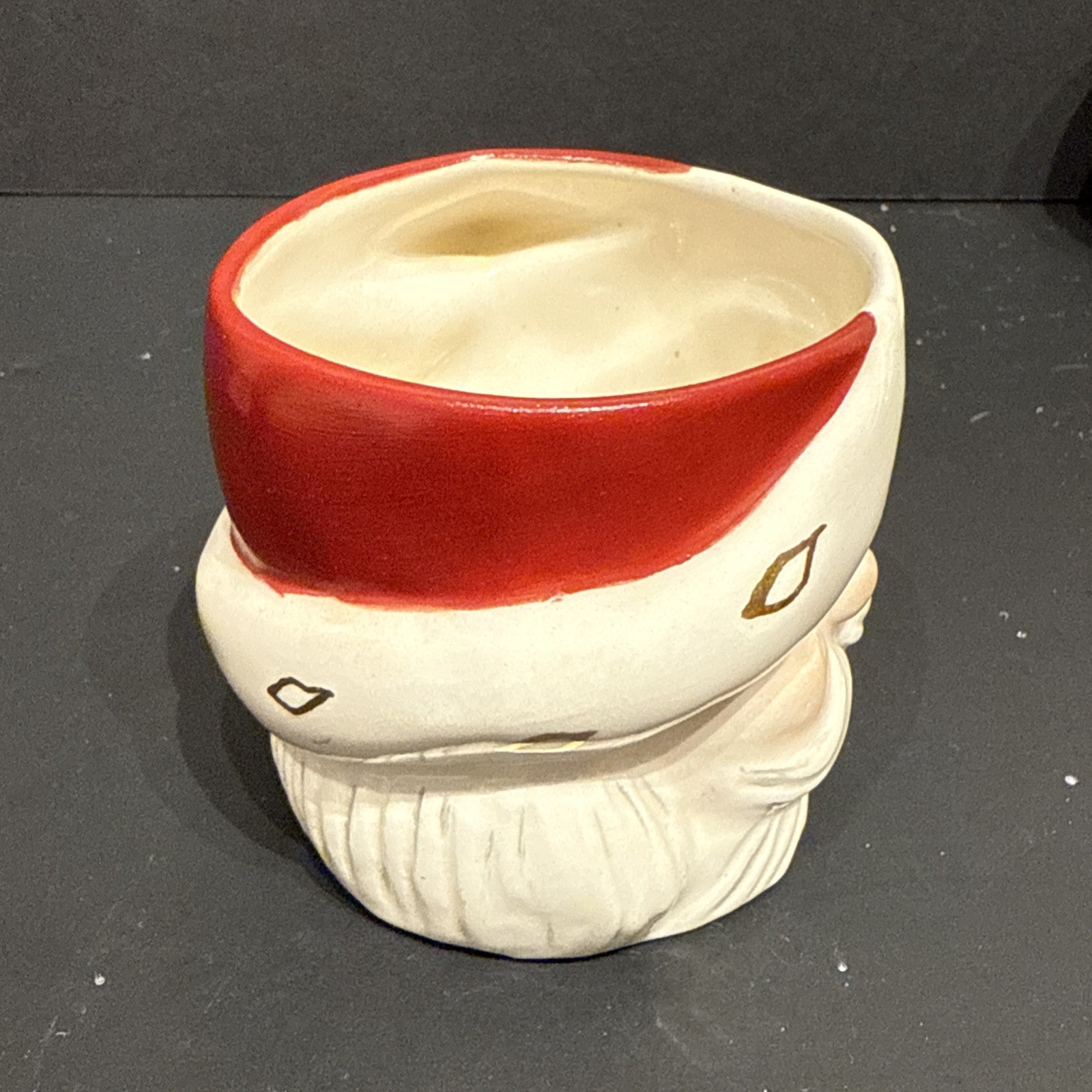 Vintage Santa Mugs Set Of 4 HH Style Made In Japan, 2.75” Tall