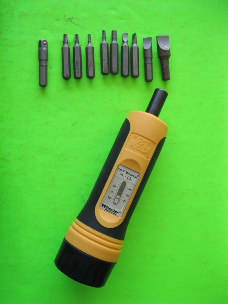 Wheeler Digital Firearms Accurizing Torque Wrench with Interchangeable Bits