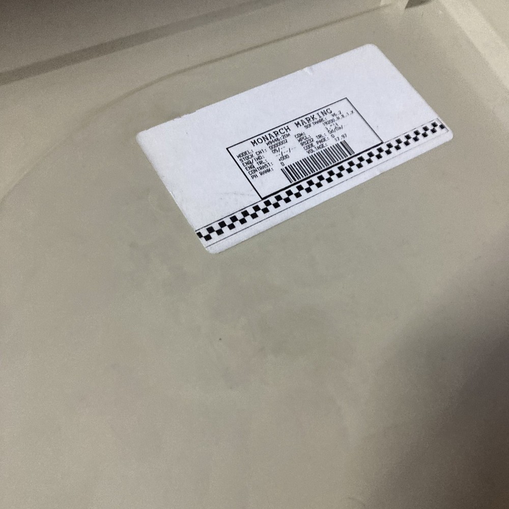 Monarch MO9446-20 9446 Monarch Marking Systems Thermal Label Printer Untested