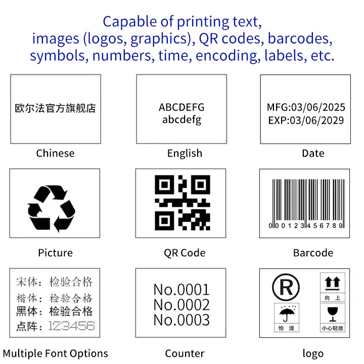 Factory Price High Quality Handheld Inkjet Printer Printing Dates Code