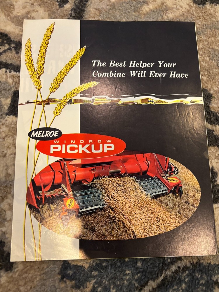 Melroe Windrow Pickup Brochure AMIL26