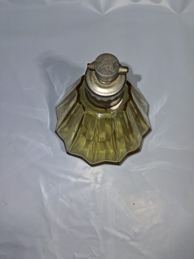 Antique Glass Atomizer Perfume Bottle Art Decor