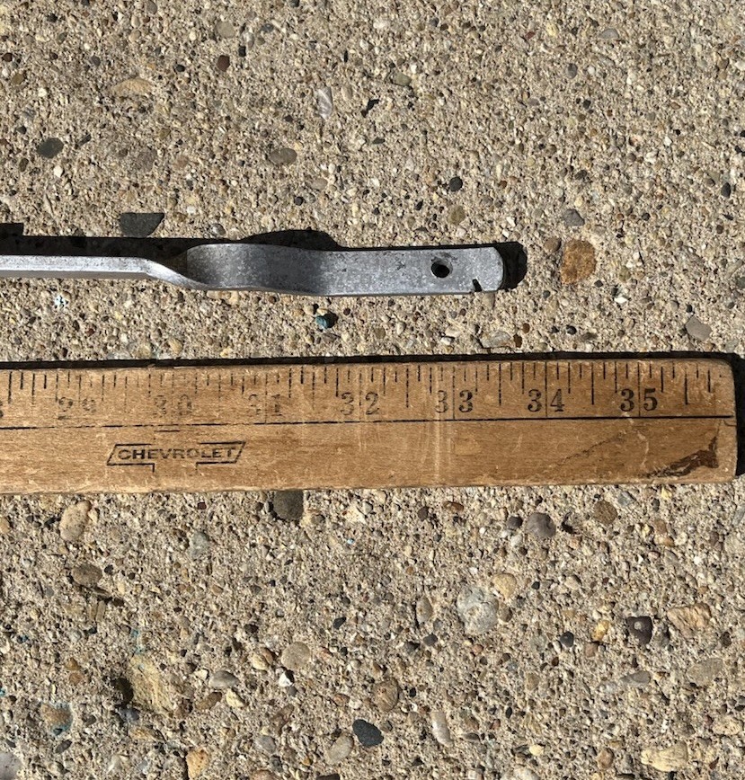 Vintage MCM Aluminum Screen Storm Door Grill Guard 33 1/2 x 26 LOOK!