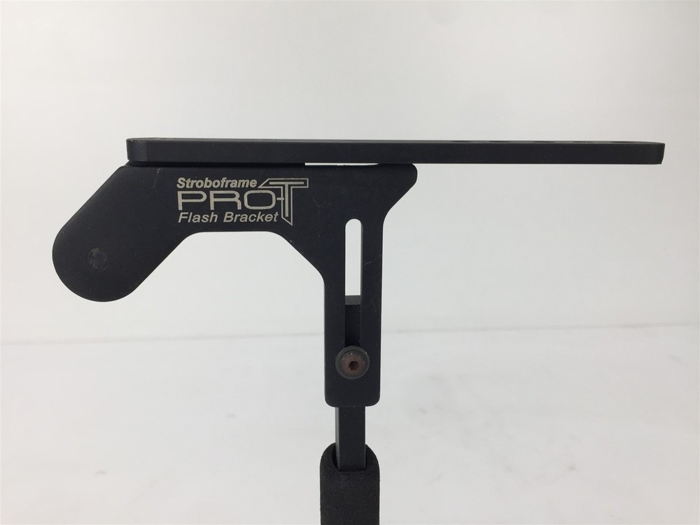 Stroboframe Pro-T Flash Bracket with Manfroto Camera Mount Bracket