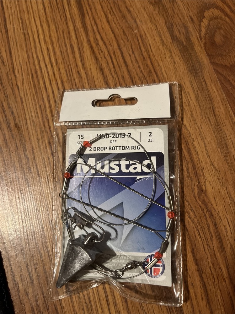 Mustad 2 Drop Bottom Rig