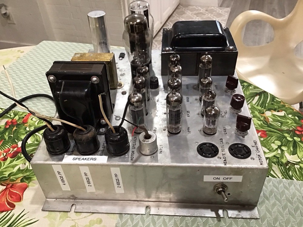 BALDWIN 3 CHANNELS AMP ( WORKING)