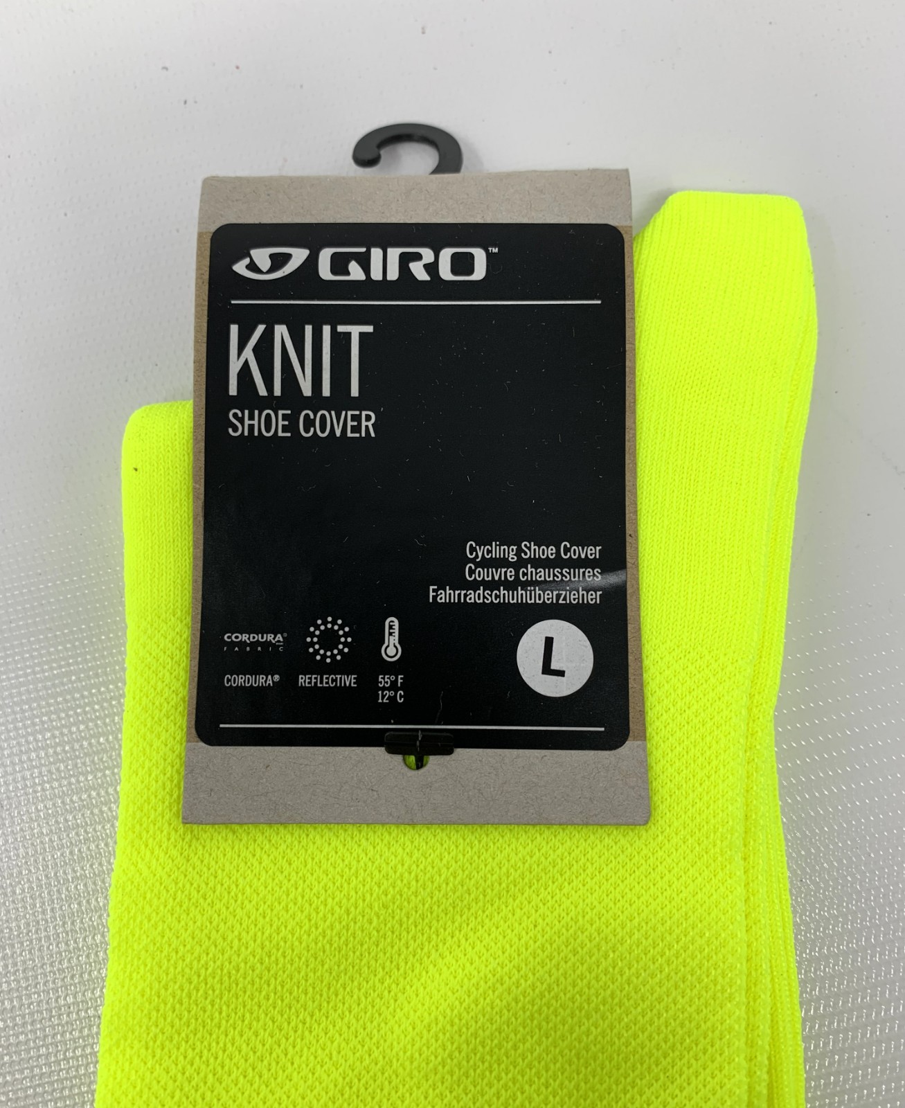 Giro Knit Shoe Cover Size Large - New