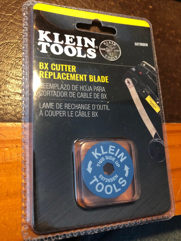 Klein Tools 53726SEN BX Cutter Replacement Blade Black