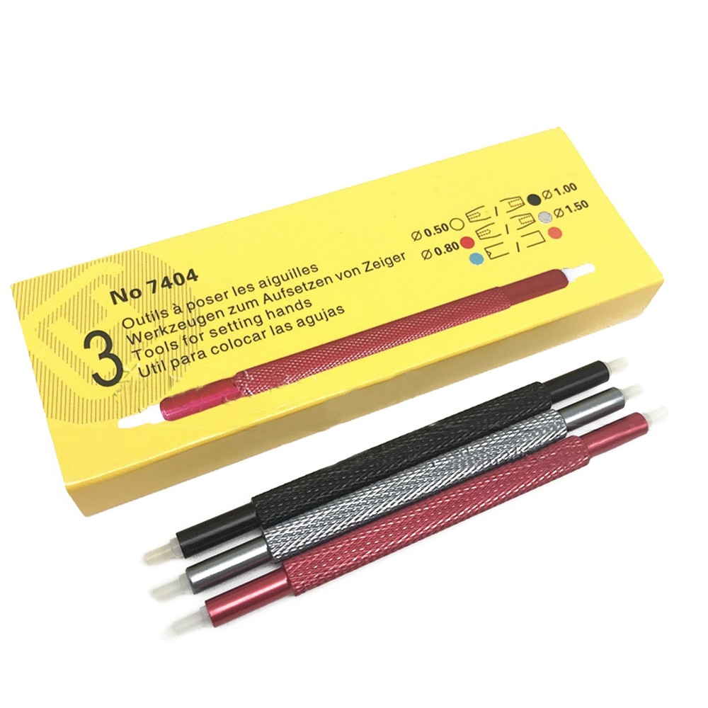 3pcs Watch Hands Fitting Tool Setting Press Presser Setter hand Watchmaker Tool