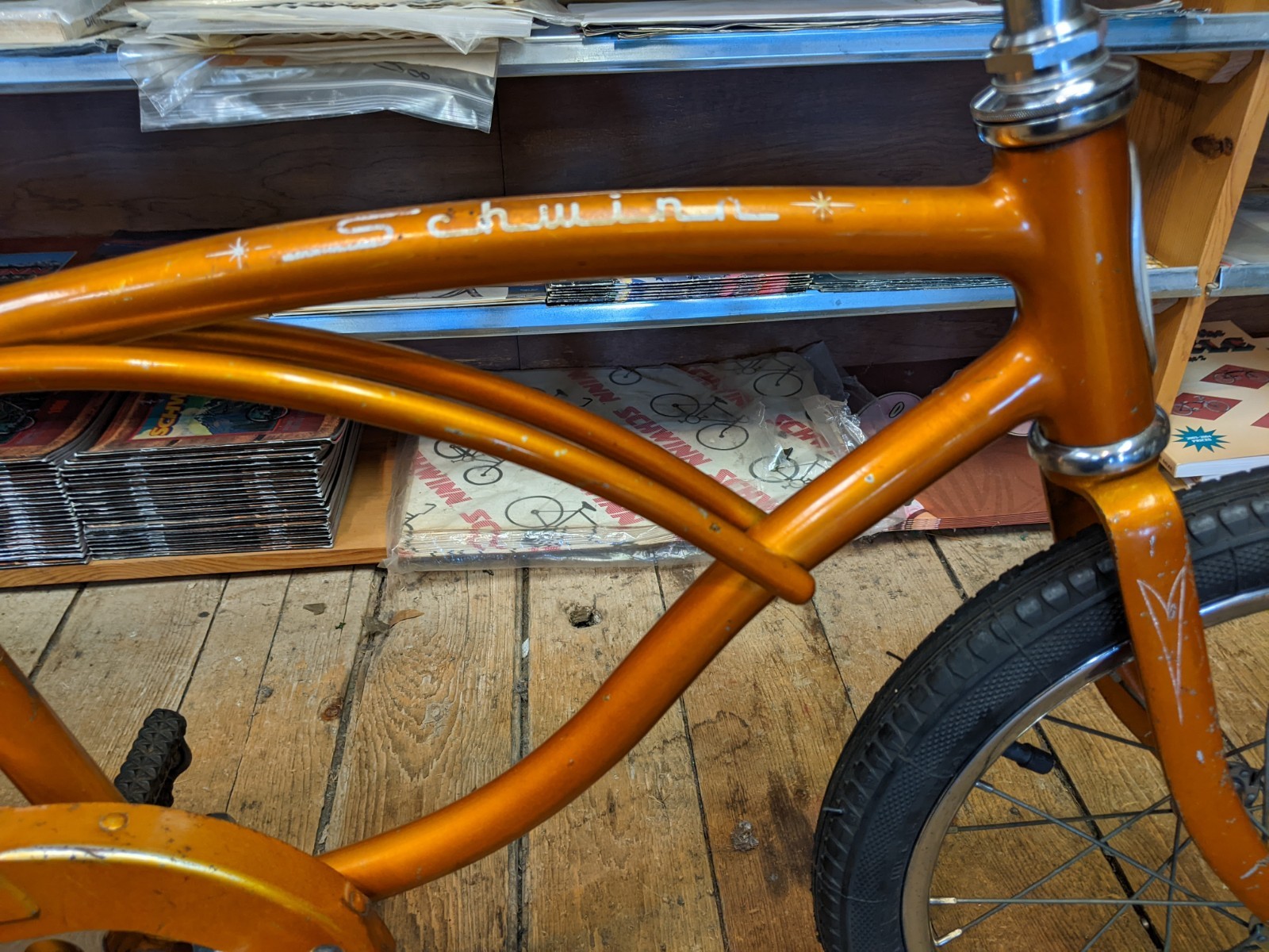 Original AD January 1968 Coppertone Schwinn Stingray Midget 16" Single Speed