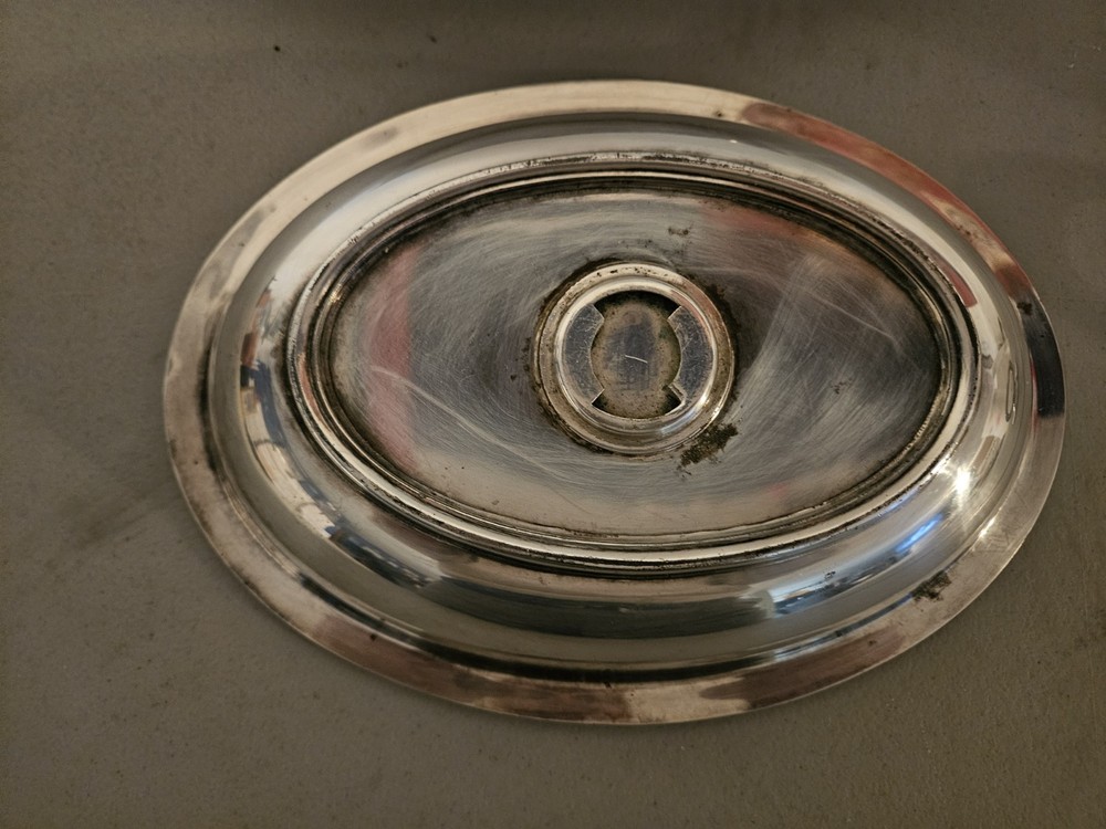 Reed & Barton Oval Serving Bowl with Lid