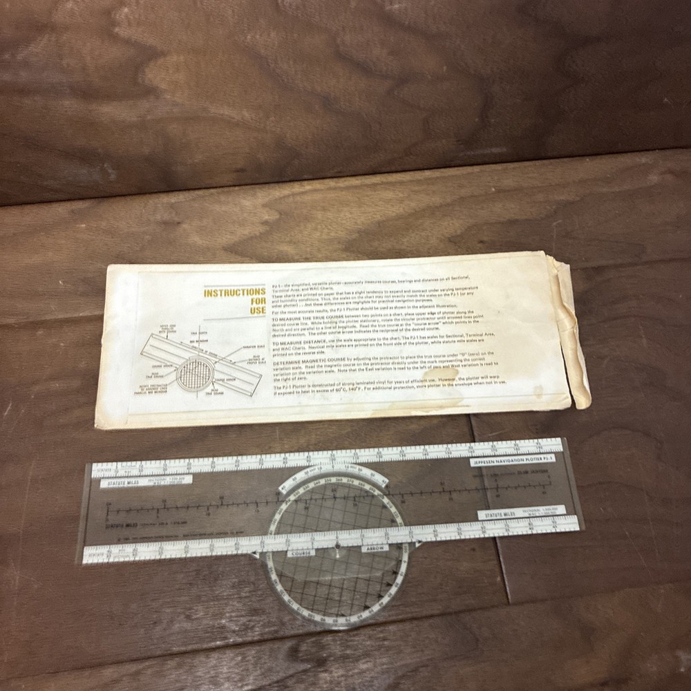 Jeppesen Navigation Plotter PJ1 JE524414