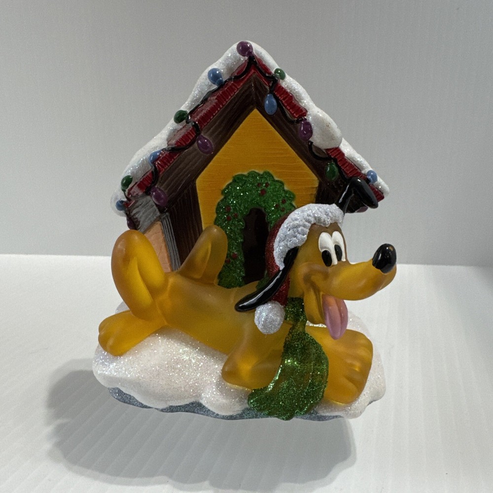 Disney Santa Pluto Christmas Night Light