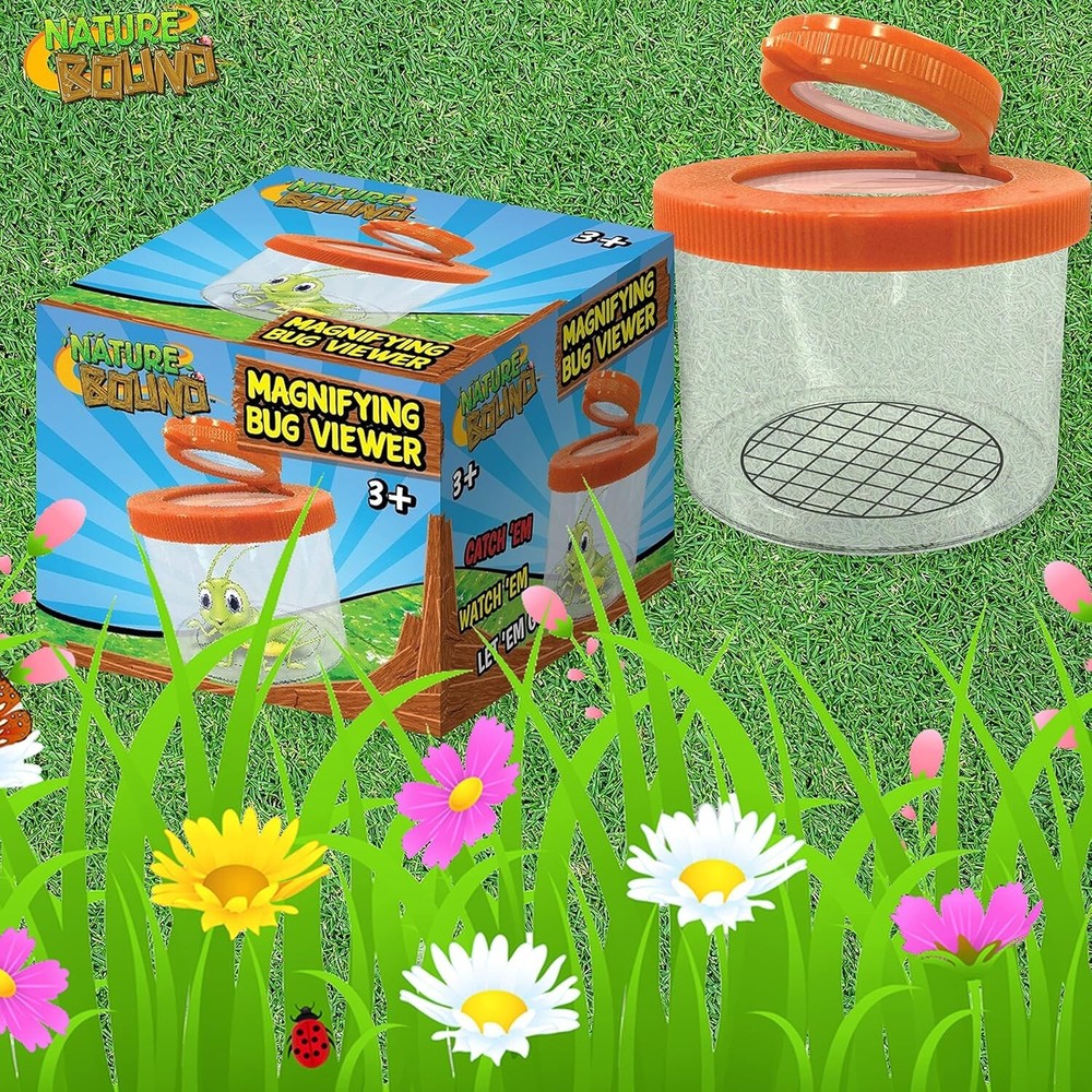 NEW Nature Bound Magnifying Bug Viewer Catch & Release Jar Insects S.T.E.M.