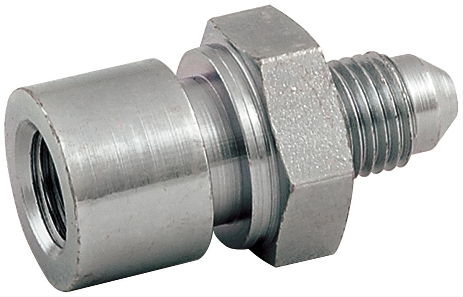 AllStar Steel Brake Line Adapter -3 AN To 3/16" Inverted Flare 2pk ALL50100