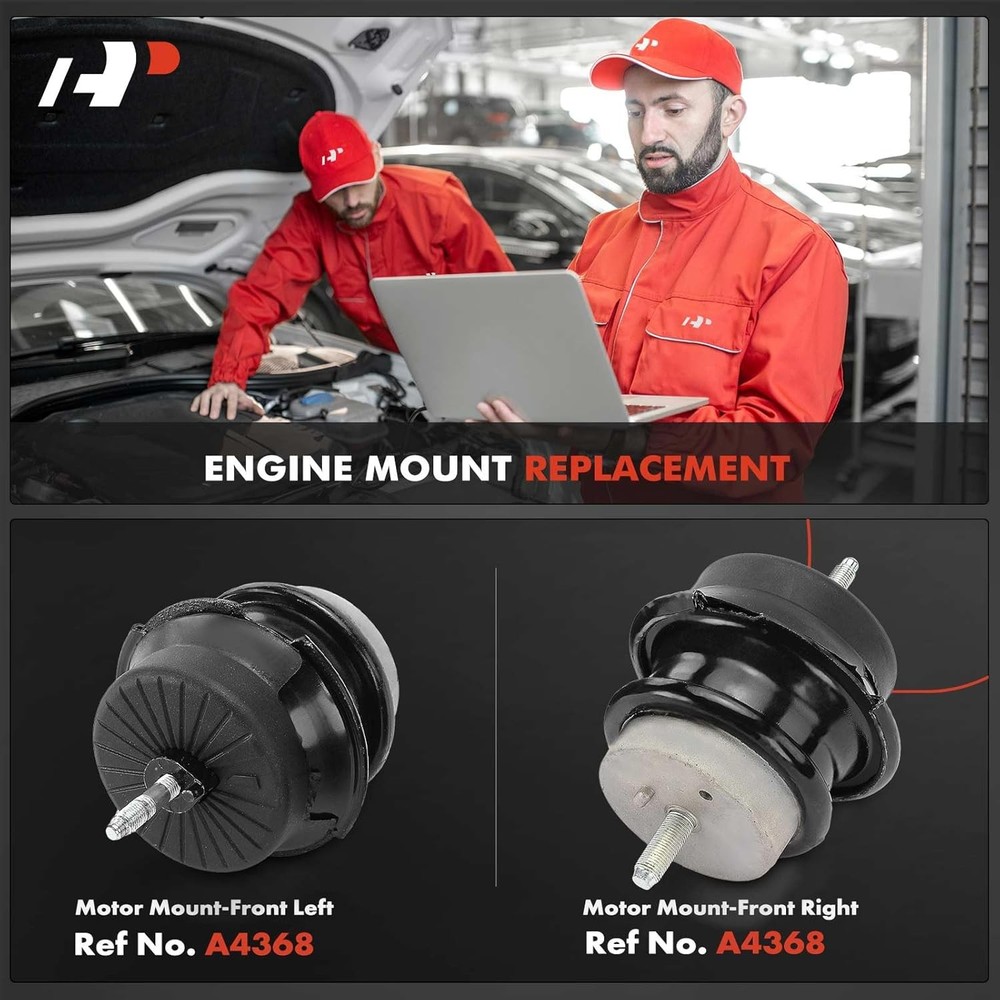 2PCS Front Left Right Engine Motor Mount Kit Compatible with Infiniti G25