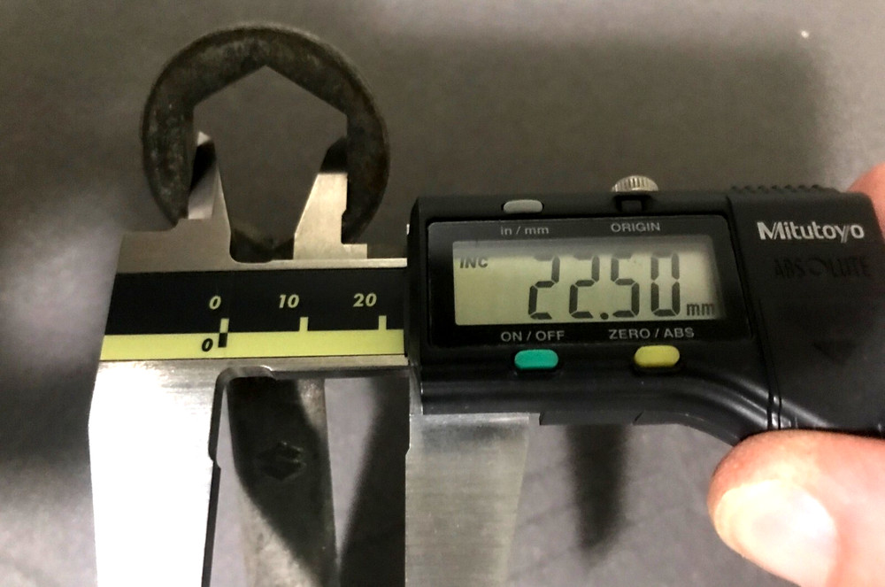 1970's SUZUKI Offset Cap Wrench, 22mm