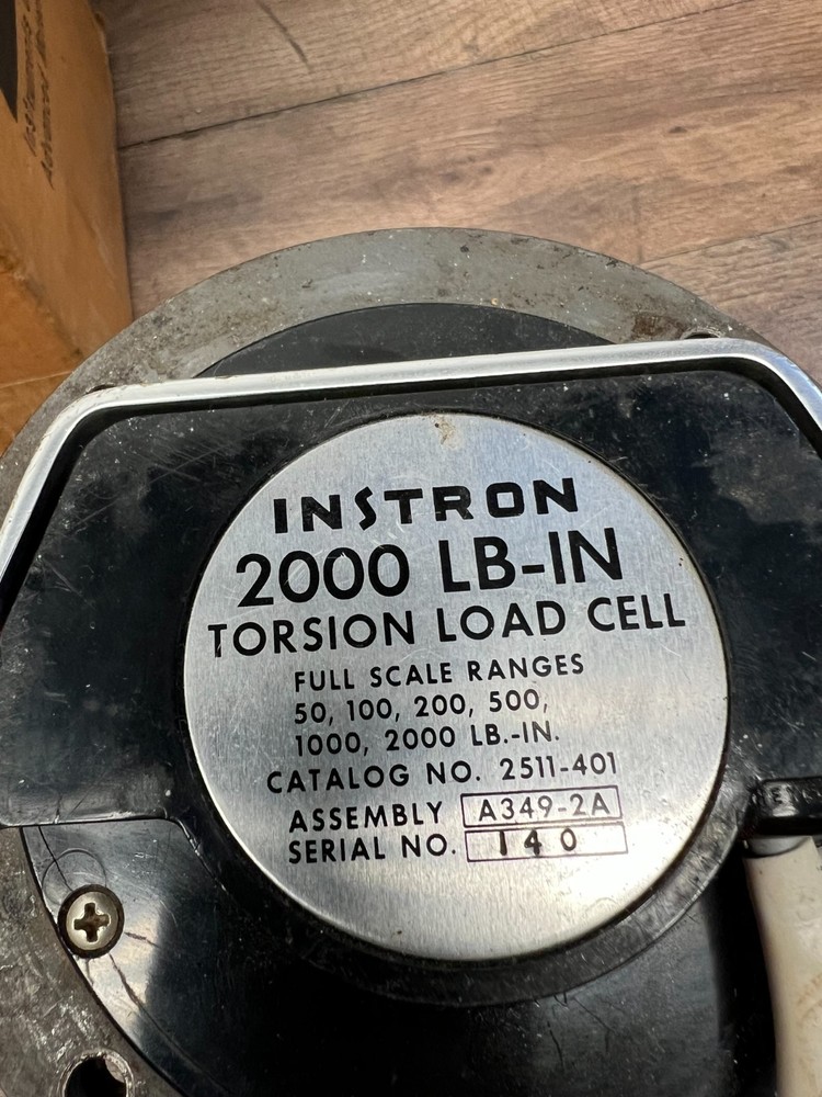 Instron 2000 LB-IN Torsion Load Cell A349-2A