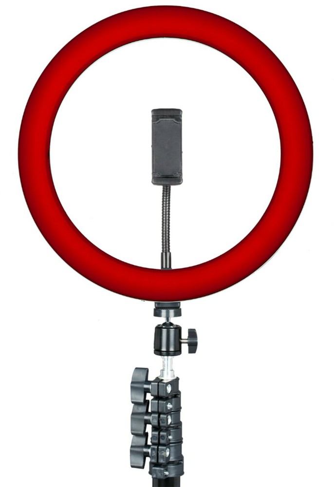 Sunpak Rainbow Ring Light Vlogging Kit 12"-Tocad