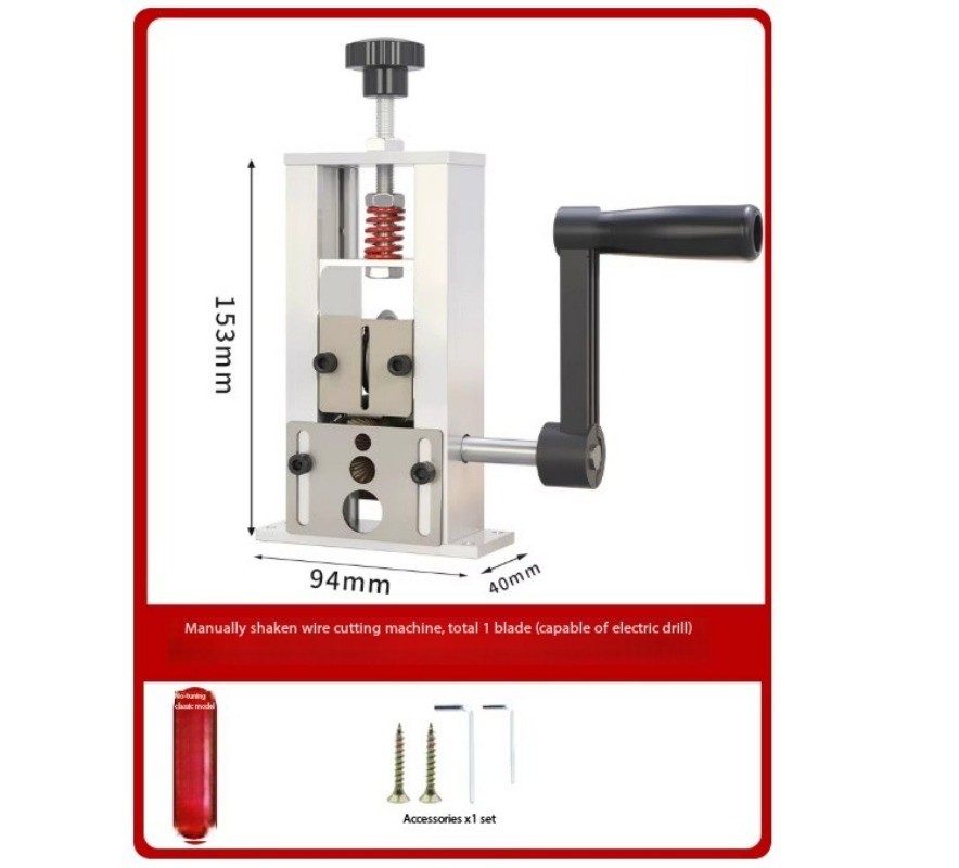 Wire Stripper for Scrap Copper Wire - Manual Cable Wire Stripping Tool
