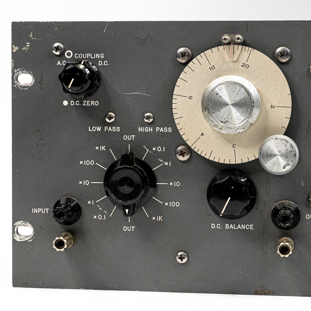 1960s Variable Electronic Filter Model 308A – Battleship Grey