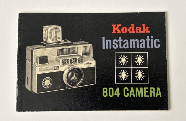 Kodak Instamatic 804 Camera Instruction Manual