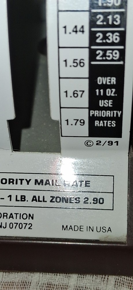 Vintage IDL Postal Scale Model 32700