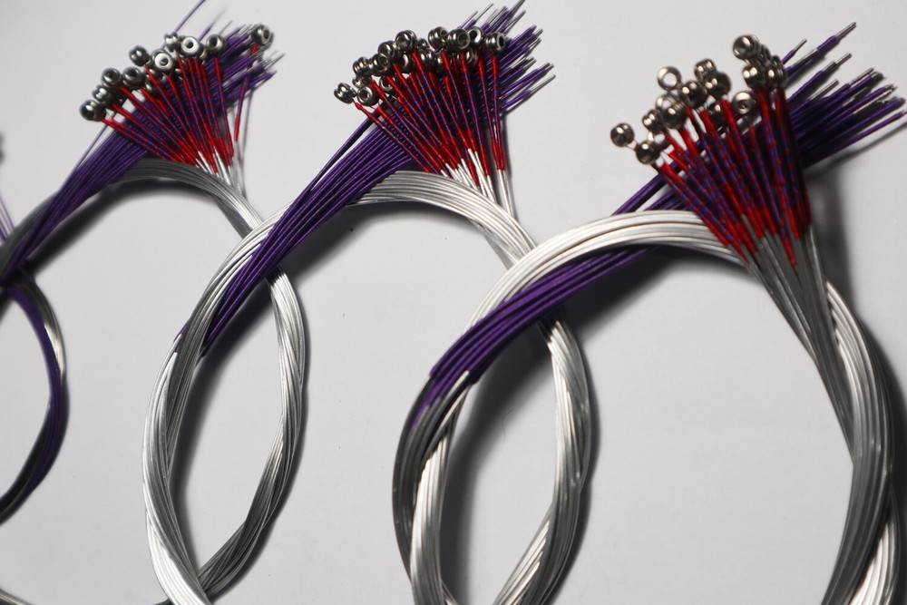 20 sets Good Alloy E A D G Violin Strings, Medium soft Violin String 3/4-4/4