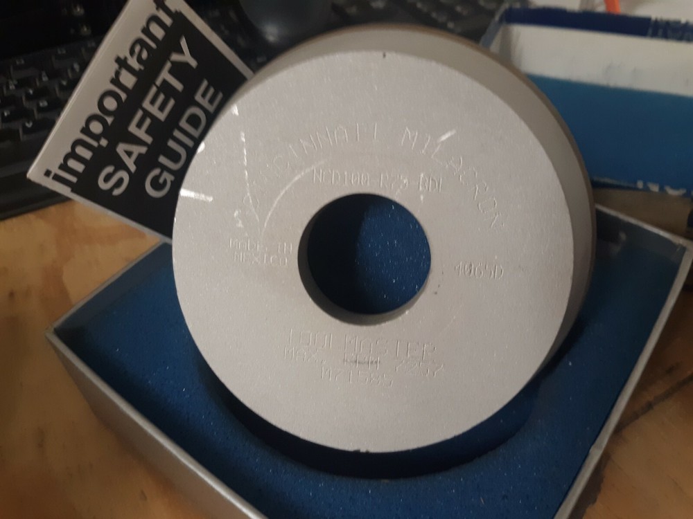Cincinnati Milacron Toolmaster Diamond Grinding Wheel