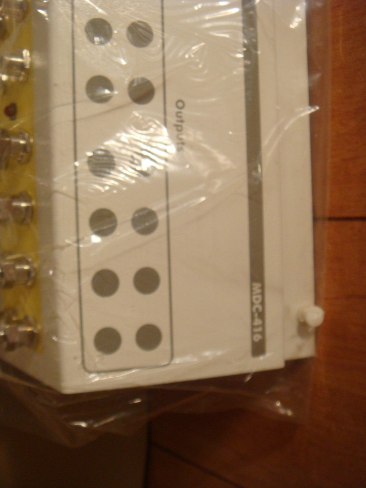 Honeywell MDC416 COAX Distribution panel module 4 in 16 out