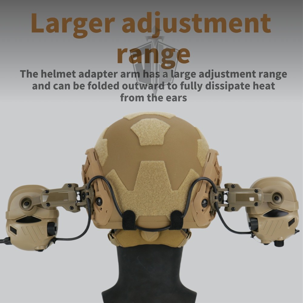 P30 tactical headset with noise cancellation and pickup function