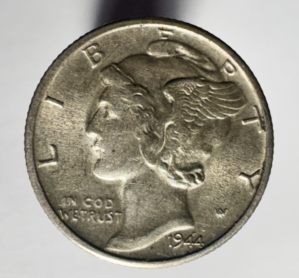 1944 D 10C Mercury Dime -0367