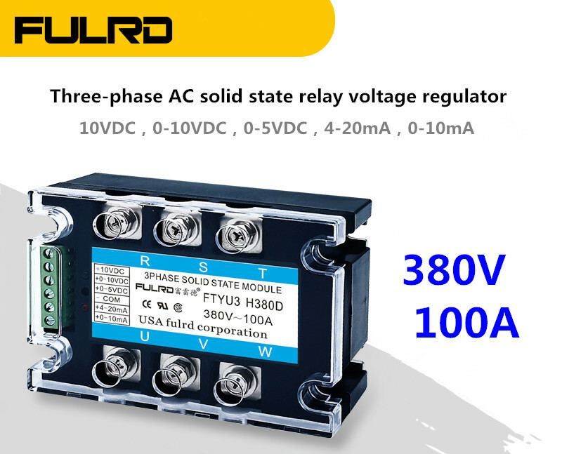 FTYU3 H380D 100A 380V FULRD three-phase AC solid state relay voltage regulator
